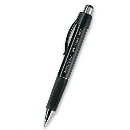 Kuličková tužka Faber-Castell Grip Plus Ball 1407 černá