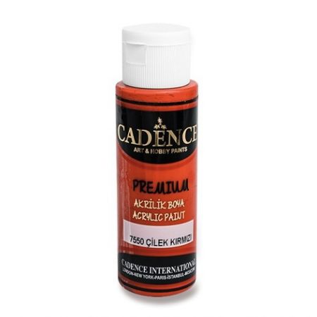 Akrylové barvy Cadence Premium červená