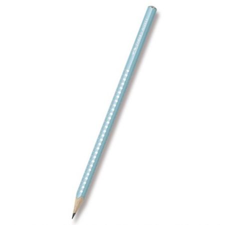 Grafitová tužka Faber-Castell Sparkle - perleťové odstíny tyrskysová