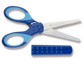 Školní nůžky Faber-Castell modré