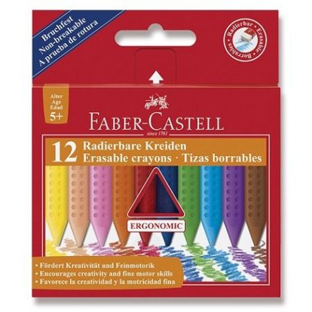 Pastelky Faber-Castell Plastic Colour 12 barev