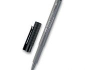 Popisovač Faber-Castell Pitt Artist Pen Brush - černé a šedé odstíny 233