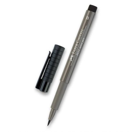 Popisovač Faber-Castell Pitt Artist Pen Brush - černé a šedé odstíny 273