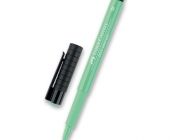 Popisovač Faber-Castell Pitt Artist Pen Brush - zelené odstíny 162