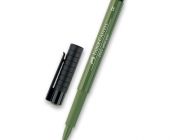 Popisovač Faber-Castell Pitt Artist Pen Brush - zelené odstíny 174
