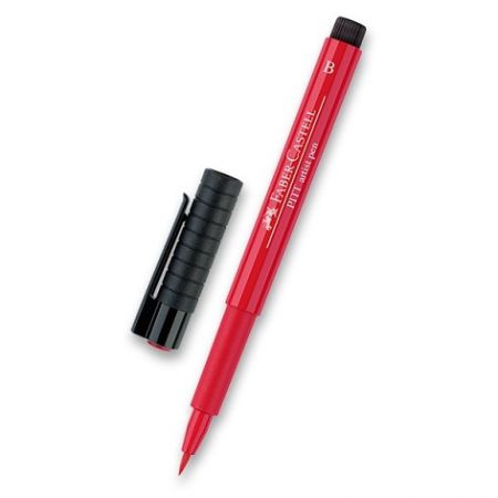 Popisovač Faber-Castell Pitt Artist Pen Brush - červené a růžové odstíny 121