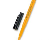 Popisovač Faber-Castell Pitt Artist Pen Brush - žluté a oranžové odstíny 109