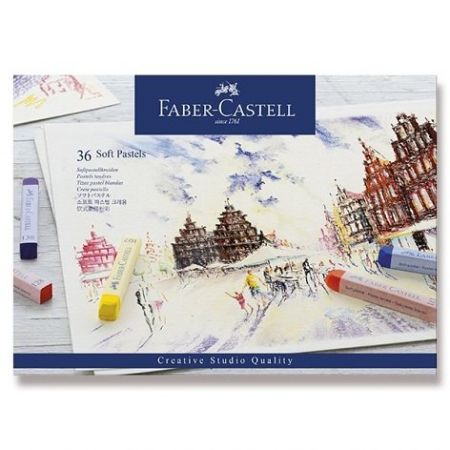 Pastelové křídy Faber-Castell 36 barev
