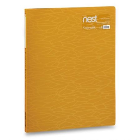 Katalogová kniha FolderMate Nest zlatožlutá