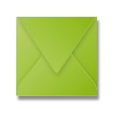 Barevná obálka Clairefontaine zelená, 165 × 165 mm