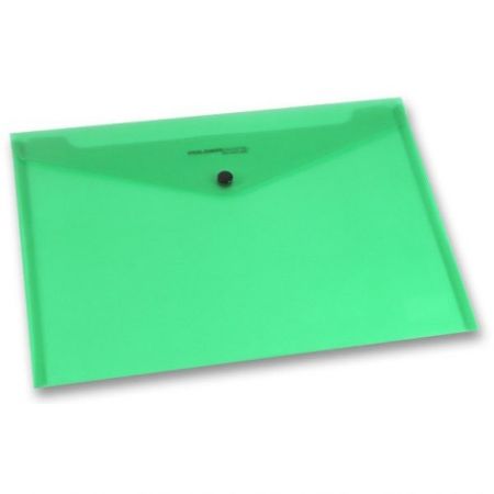 Spisovka s drukem FolderMate PopGear zelená, A4