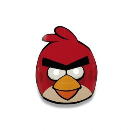Papírová maska Angry Birds 6 ks