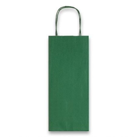 Dárková taška Allegra zelená, lahev