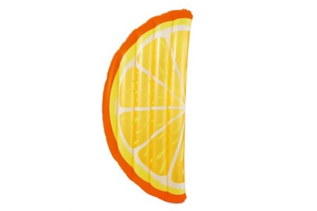Nafukovací lehátko pomeranč 183 x 81 cm