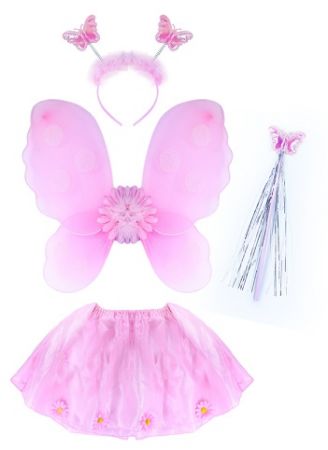 Karnevalový kostým květinka s křídly