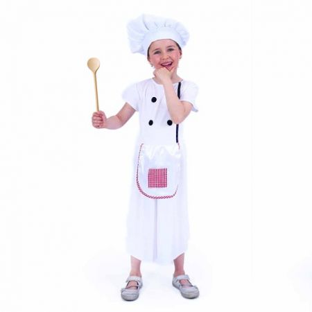 Dětský kostým kuchařka (S)