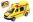 Auto ambulance záchranáři plast 14,5cm na baterie se světlem a zvukem v krabici 18,5x12,5x