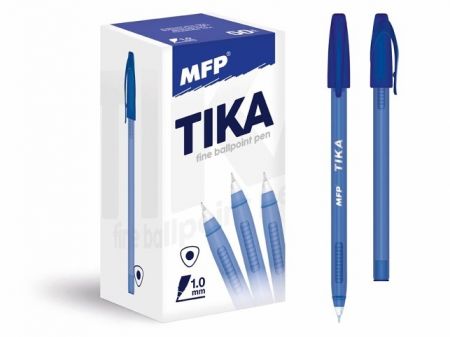 Kuličkové pero Tika 107 - modrá