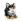 Plyšový pes čivava sedící, 24 cm