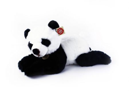 Plyšová panda ležící, 43 cm