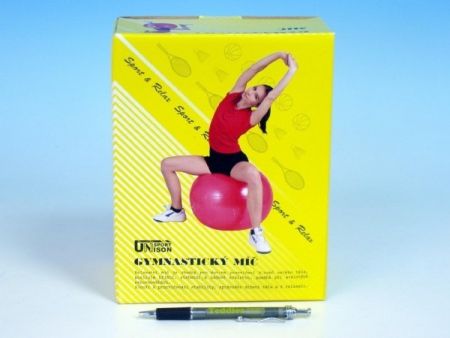 Gymnastický míč relaxační 85cm asst v krabici 4 barvy