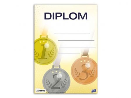 Diplom A5 medaile MFP DIP05-010