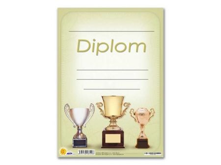 Diplom A5 poháry MFP DIP05-007