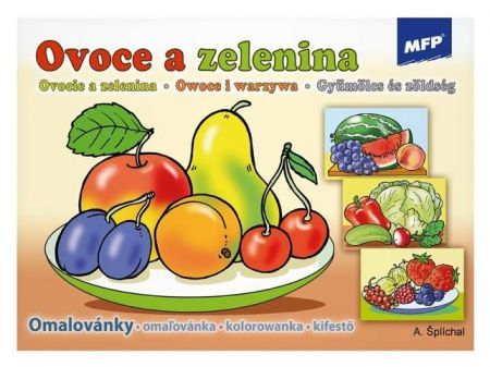 MFP Omalovánky A5 Ovoce a zelenina