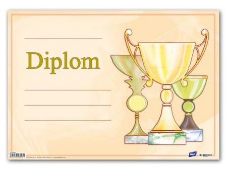 Diplom A4 poháry MFP DIP04-003