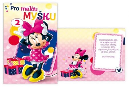Přání k narozeninám otočné dětské M33-080 Disney (Minnie) MFP