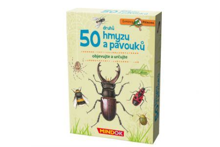 Expedice příroda: 50 druhů hmyzu a pavouků MINDOK