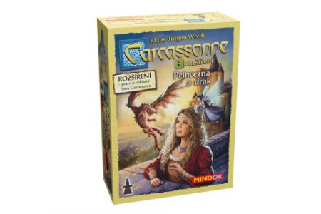 Carcassonne 3.rozšíření: Princezna a drak MINDOK
