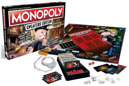 Společenská hra Monopoly Cheaters edition CZ HASBRO