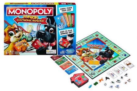 Společenská hra Monopoly Junior Electronic Banking HASBRO