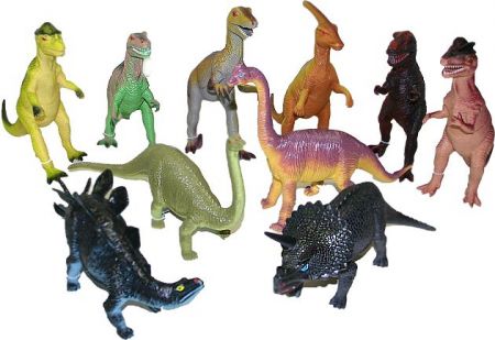 Dinosaurus 25-35 cm, 10 druhů