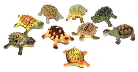 Plastové želvy 9ks v sáčku