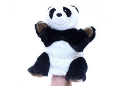Plyšový maňásek na ruku Panda 28cm