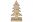 Vánoční osvětlení - LED stromek dřevěný, 2×AA, teplá bílá, časovač