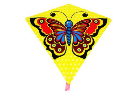 Létající drak Motýl 68x73cm v sáčku