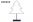 Vánoční osvětlení - LED stromek stojan, 3×AA, teplá bílá, časovač