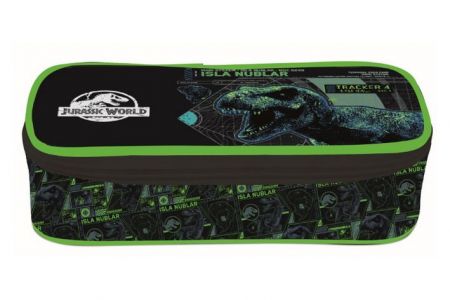 Pouzdro etue s klopou školní komfort Jurassic World (penál) (OxyBag Karton P+P)