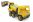 WADER Auto middle Truck domíchávač plast 40cm žlutý v krabici