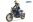 BRUDER 63050 motocykl Scrambler Ducati Cafe Racer + figurka