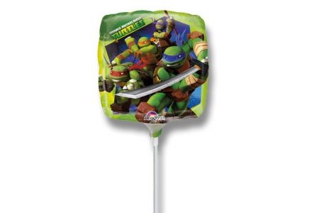 Fóliový party balónek Turtles - nafouknutý