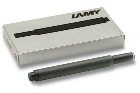 Inkoustové bombičky T10 Lamy černé 5 kusů (do plnicích per LAMY T 10)