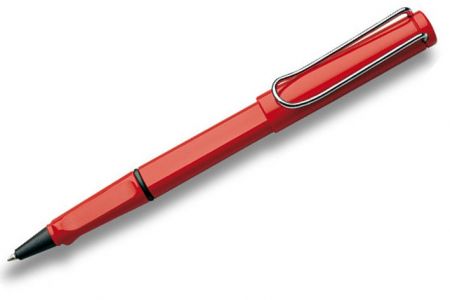 LAMY Safari Shiny Red keramické pero (roller)