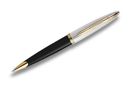 WATERMAN Carene Essential Black DeLuxe GT kuličková tužka (kuličkové pero)