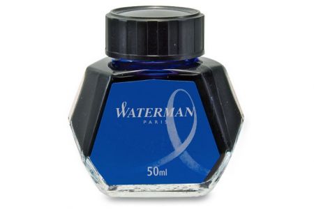 Inkoust lahvičkový Waterman Florida Blue, modrý (do plnicích per WATERMAN)