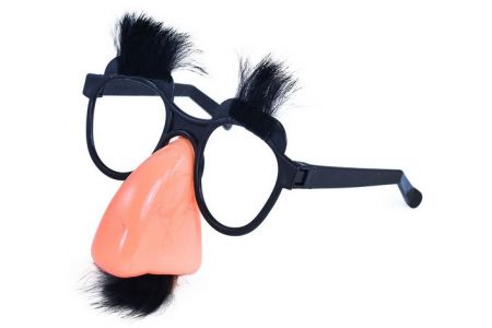 Brýle s nosem a knírem (karnevalový-žertovný-doplněk)