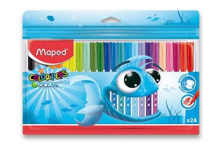 Dětské fixy Maped Color&sbquo;Peps Ocean 24ks